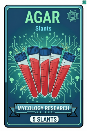Sterile Pre-Poured Agar Slants (5)
